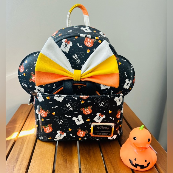 Loungefly Bags Loungeflydisneyspooky Mickeyminnie Mouse Candy Corn